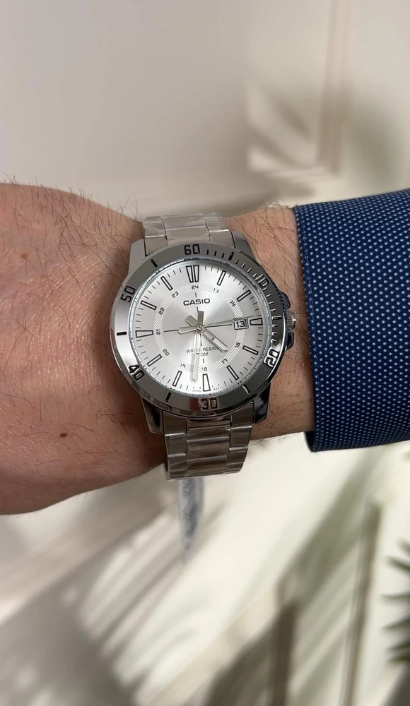 Vyriškas laikrodis Casio MTP-VD01D-7CVUDF (zd185k) + BOX