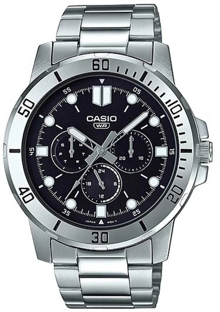 CASIO VYRIŠKAS LAIKRODIS MTP-VD300D-1E (zd268a) + DĖŽUTĖ