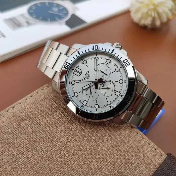 Vyriškas laikrodis CASIO MTP-VD300D-7E (zd268c) + BOX