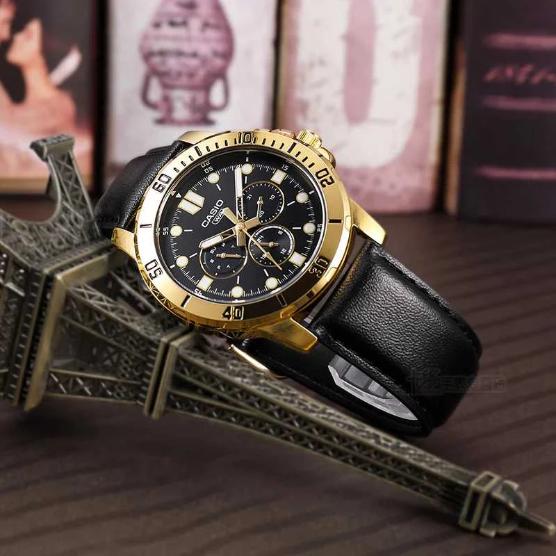 Vyriškas laikrodis Casio MTP-VD300GL-1EUDF + BOX