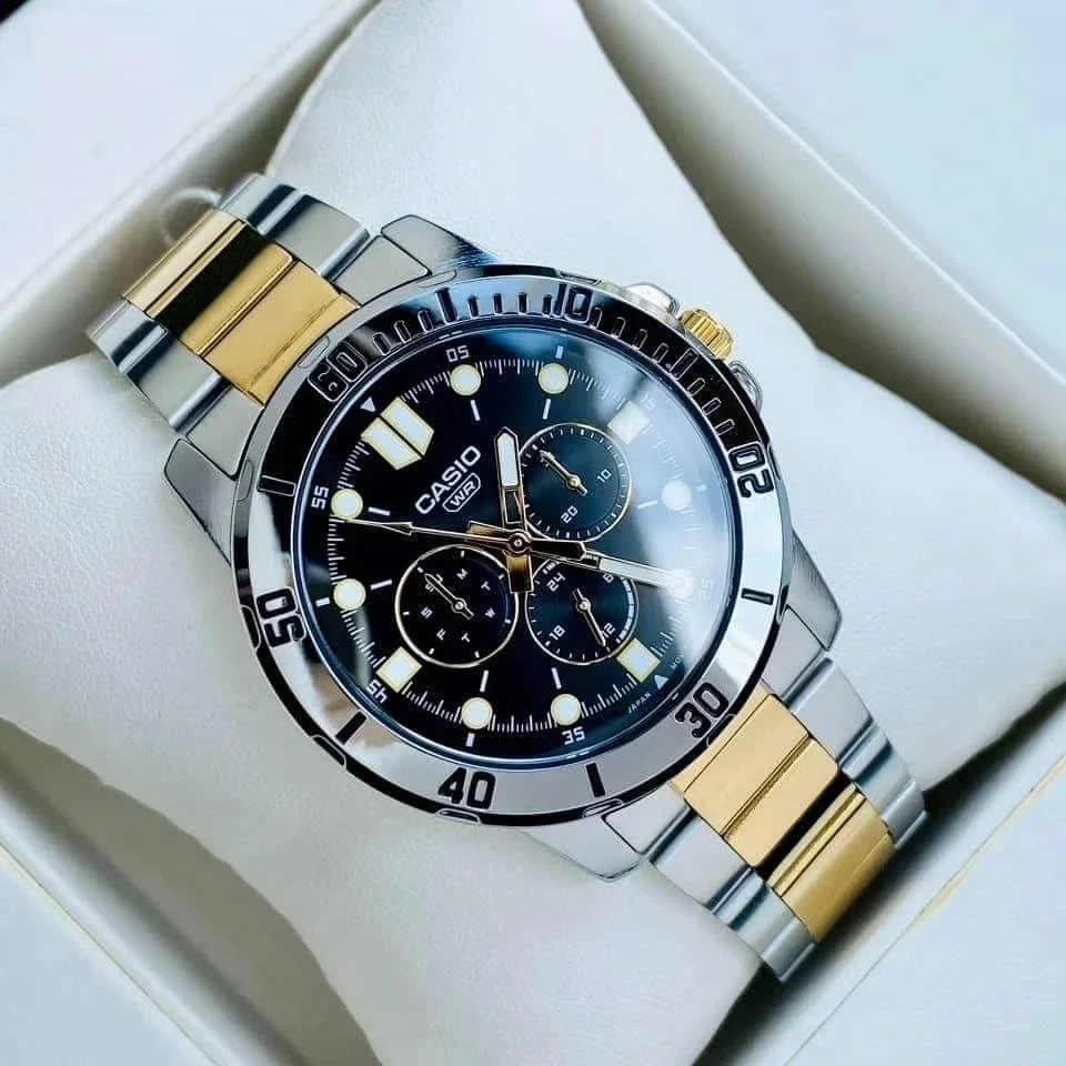 Vyriškas laikrodis CASIO MTP-VD300SG-1E
