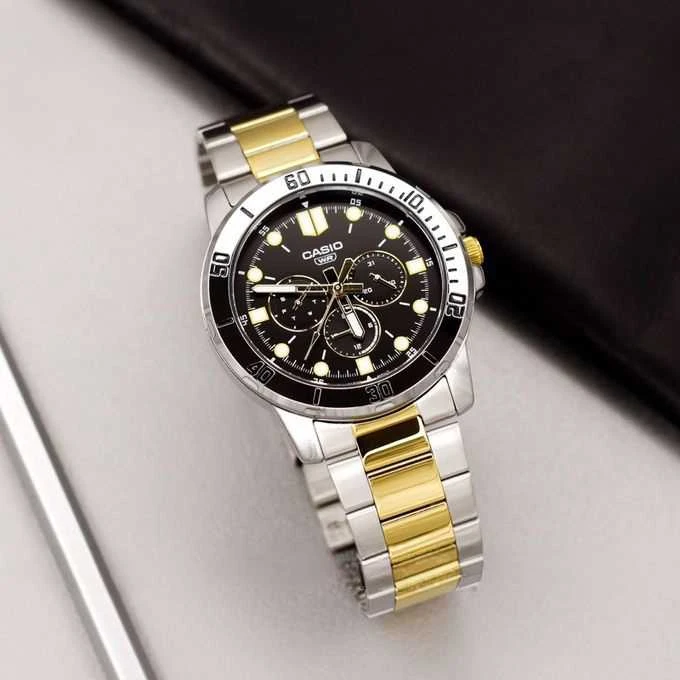 Vyriškas laikrodis CASIO MTP-VD300SG-1E
