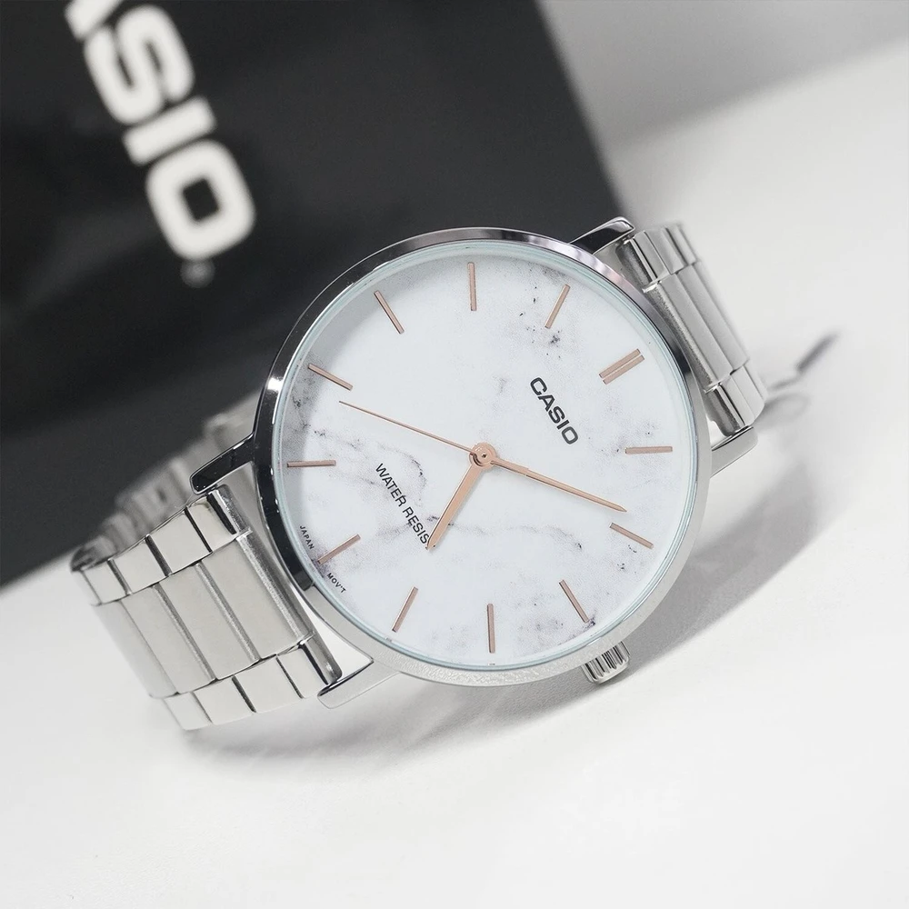 Vyriškas laikrodis CASIO MTP-VT01DM-7A (zd123a) + BOX