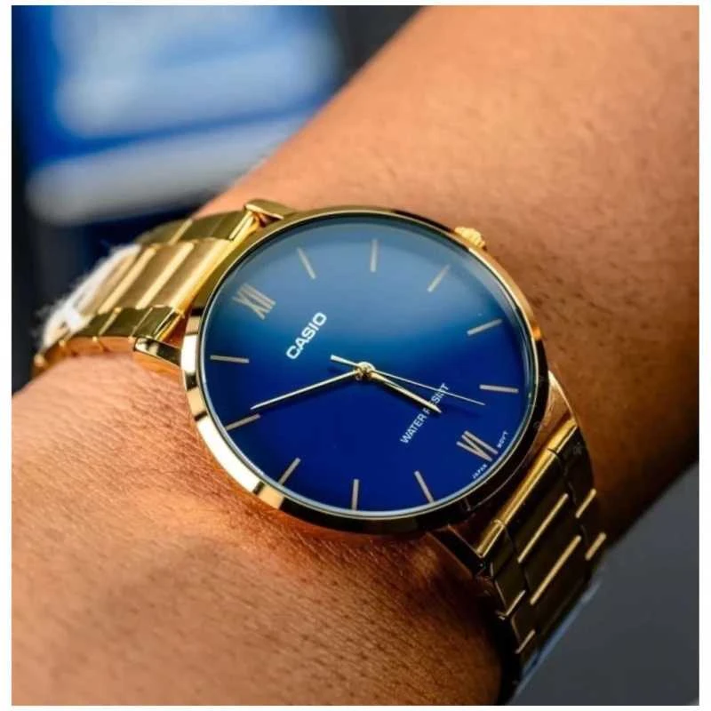 Vyriškas laikrodis Casio MTP-VT01G-2B + BOX