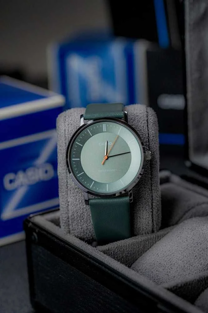 Vyriškas laikrodis CASIO MTP-VT04L-8E + BOX