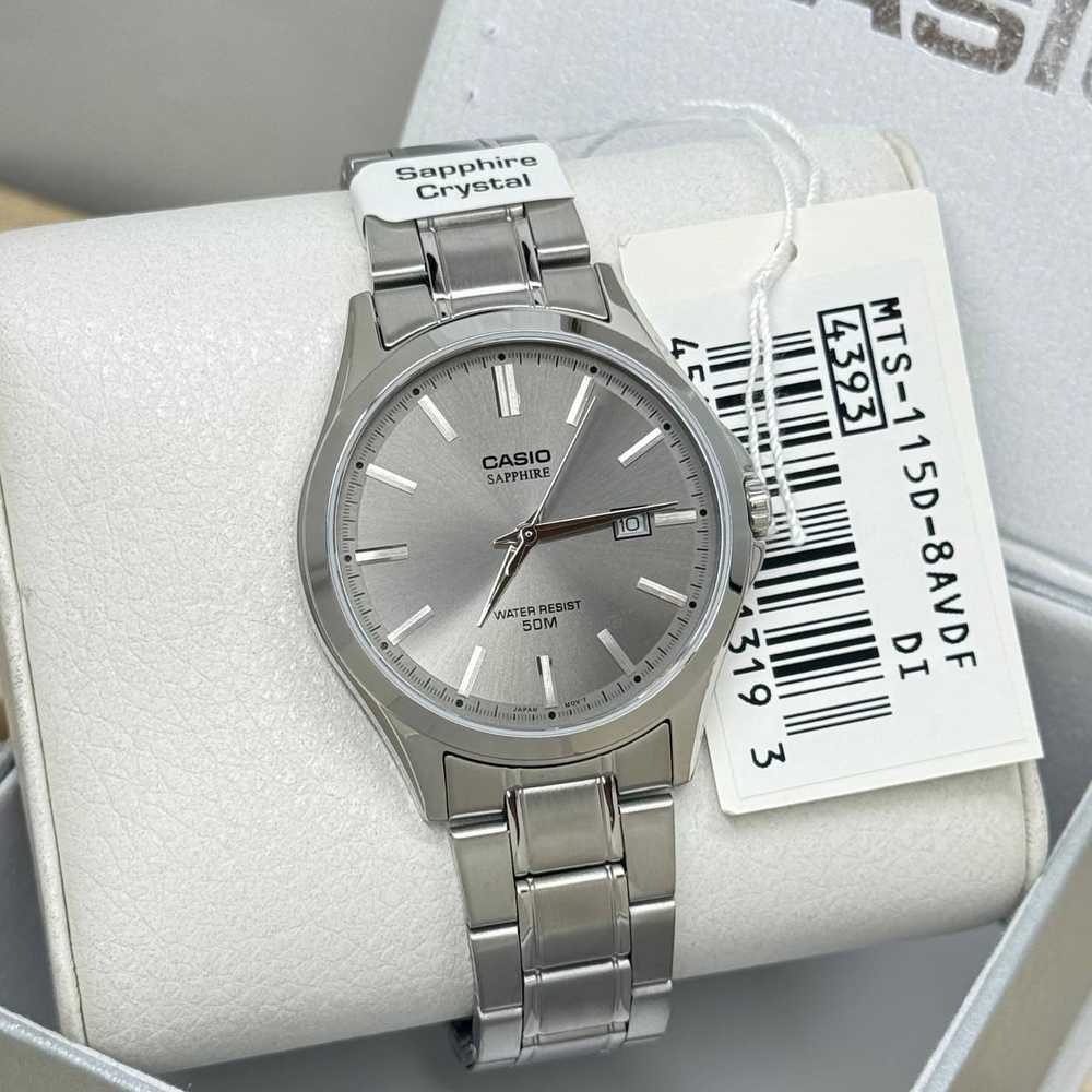 Vyriškas laikrodis Casio MTS-115D-8A + BOX (zd292d) SZAFIR
