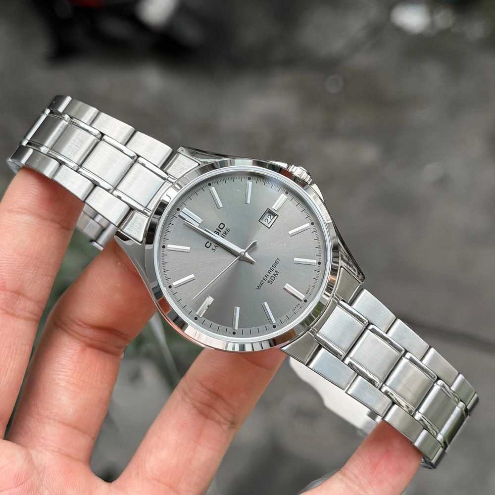 Vyriškas laikrodis Casio MTS-115D-8A + BOX (zd292d) SZAFIR