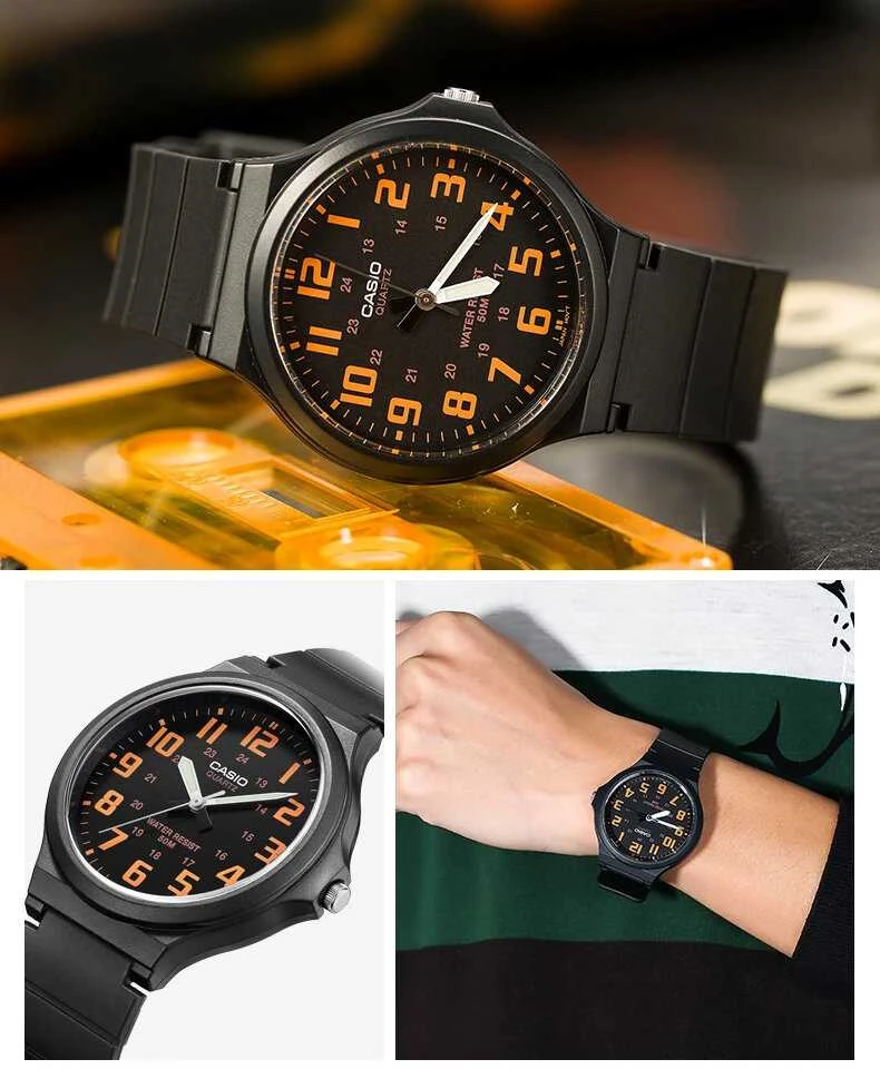 Vyriškas laikrodis CASIO MW-240-4B (zd166f) - KLASYKA