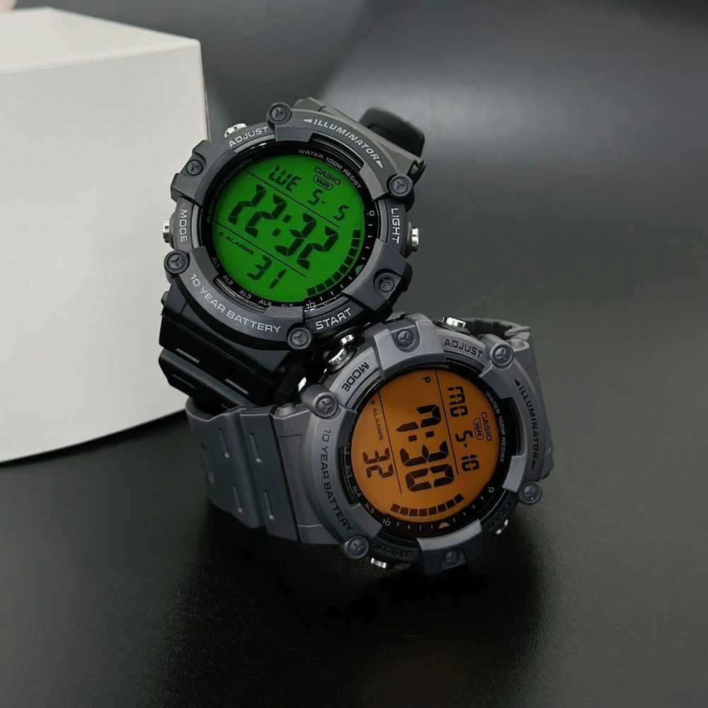 Vyriškas laikrodis CASIO SPORT ILLUMINATOR AE-1500WHC-1A + BOX