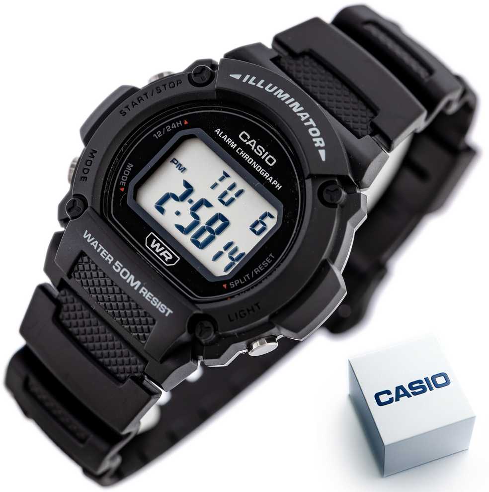 Laikrodis Casio W-219H-1AVEF