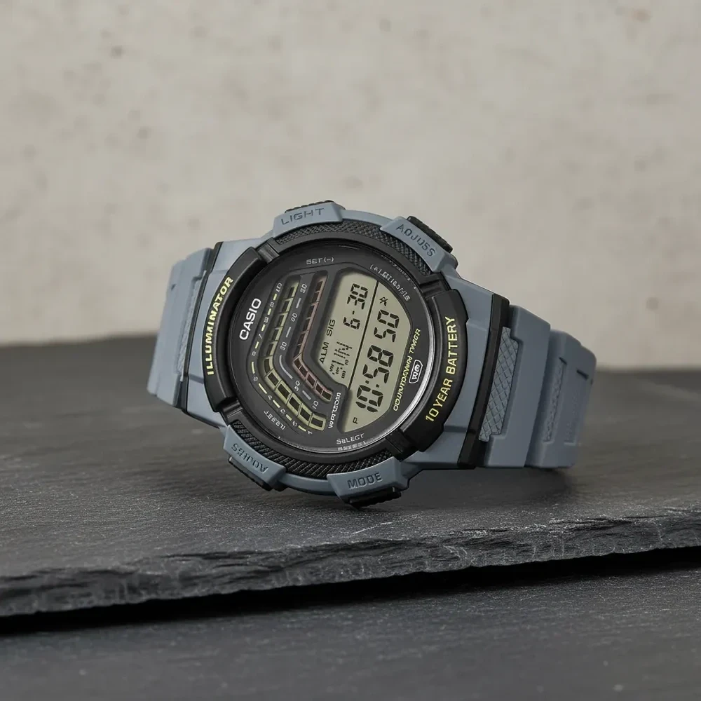 Vyriškas laikrodis CASIO WS-1800-2AVDF + BOX