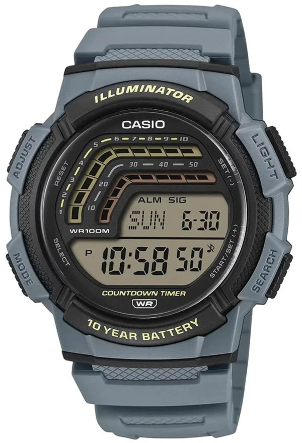 Vyriškas laikrodis CASIO WS-1800-2AVDF + BOX