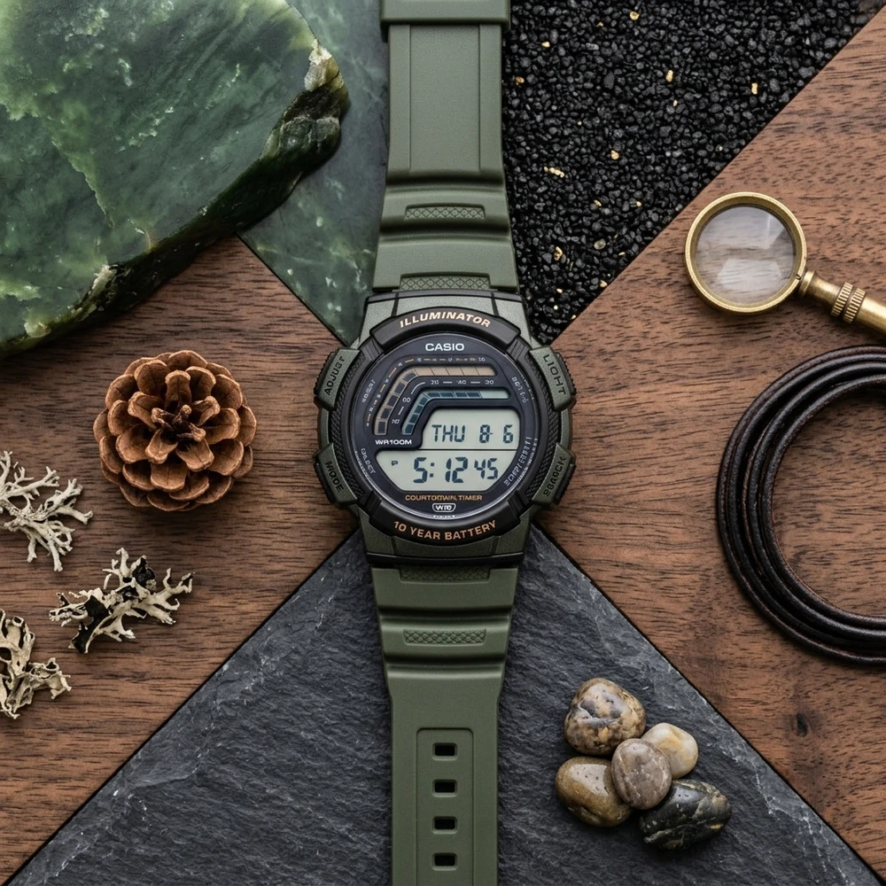 Laikrodis Casio kolekcija WS-1800-3AVEF