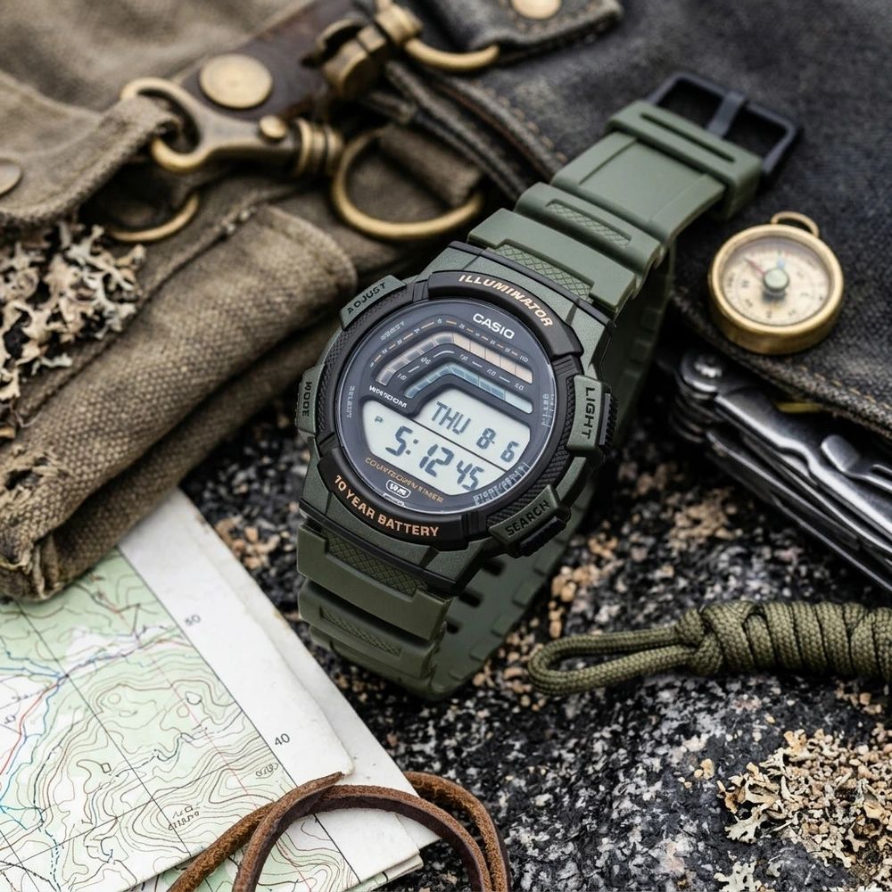 Laikrodis Casio kolekcija WS-1800-3AVEF