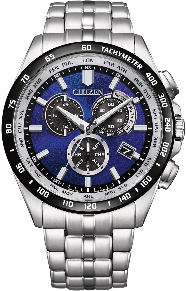 Laikrodis Citizen PROMASTER SKY Eco-Drive radijo bangomis valdomas CB5874-81L