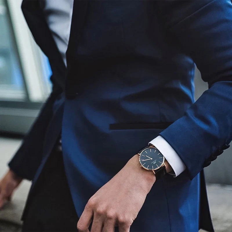 Vyriškas laikrodis DANIEL WELLINGTON Classic Juodas Sheffield DW00100127 (zw002a)