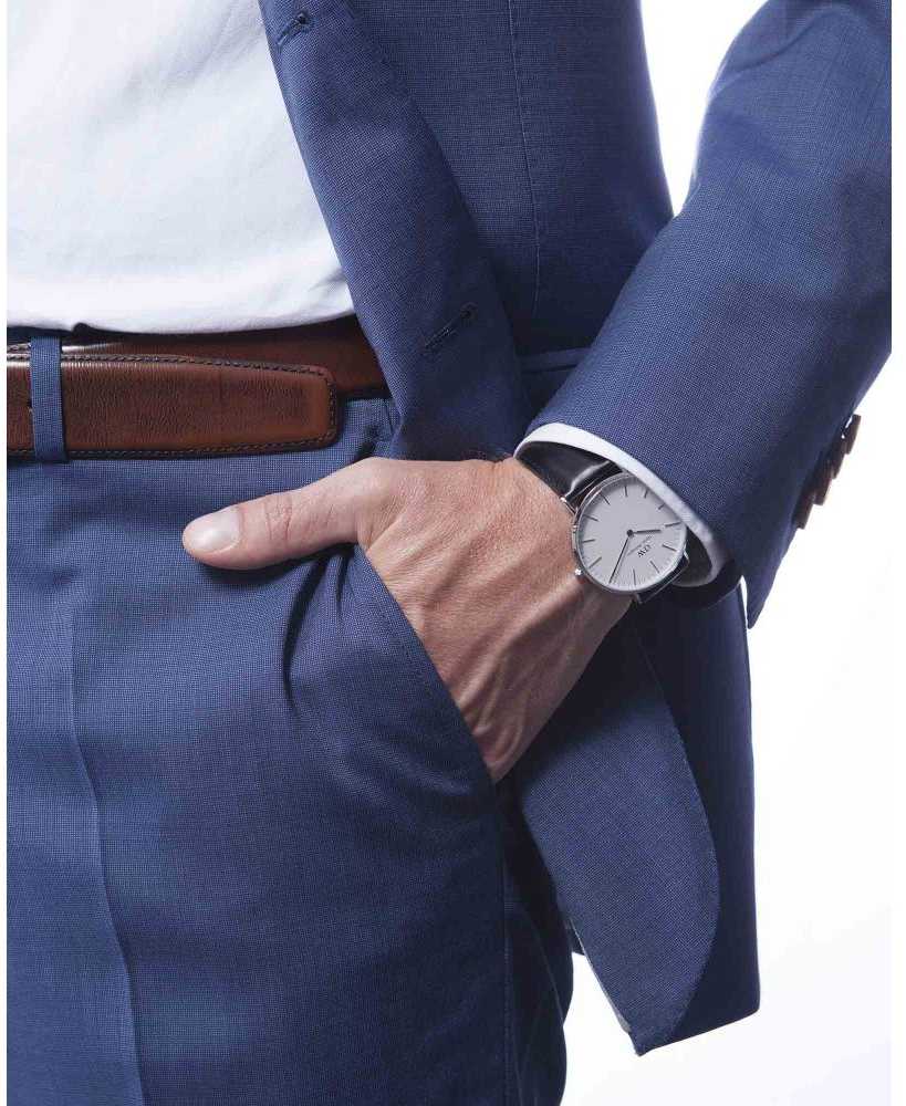 DANIEL WELLINGTON Classic Sheffield DW00100020 VYRIŠKAS LAIKRODIS + DĖŽUTĖ