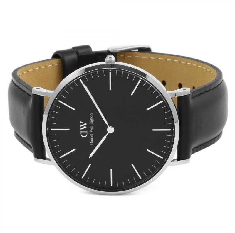 Laikrodis DANIEL WELLINGTON Classic Juodas Sheffield DW00100133 + dėžutė