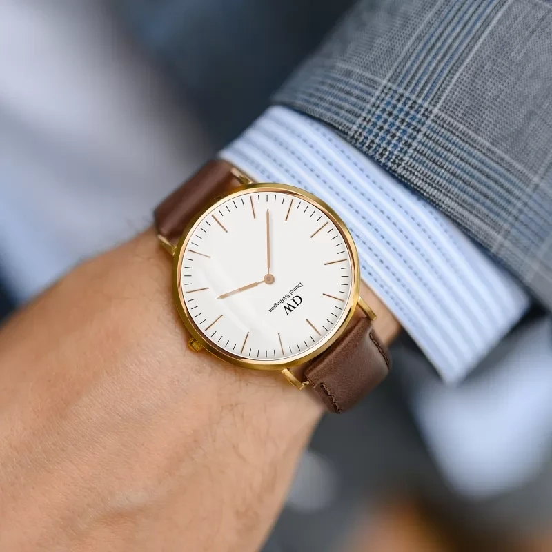 DANIEL WELLINGTON Classic Sheffield vyriškas laikrodis DW00100009 + dėžutė