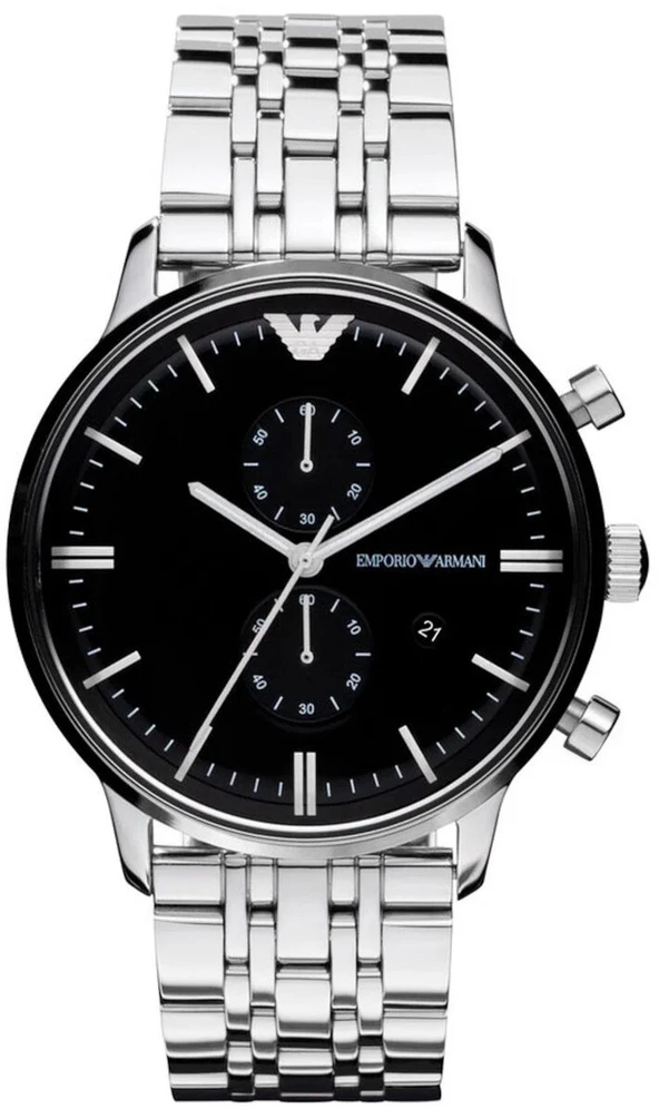 Vyriškas laikrodis EMPORIO ARMANI AR0389 - CLASSIC CHRONOGRAPH (zi066a)