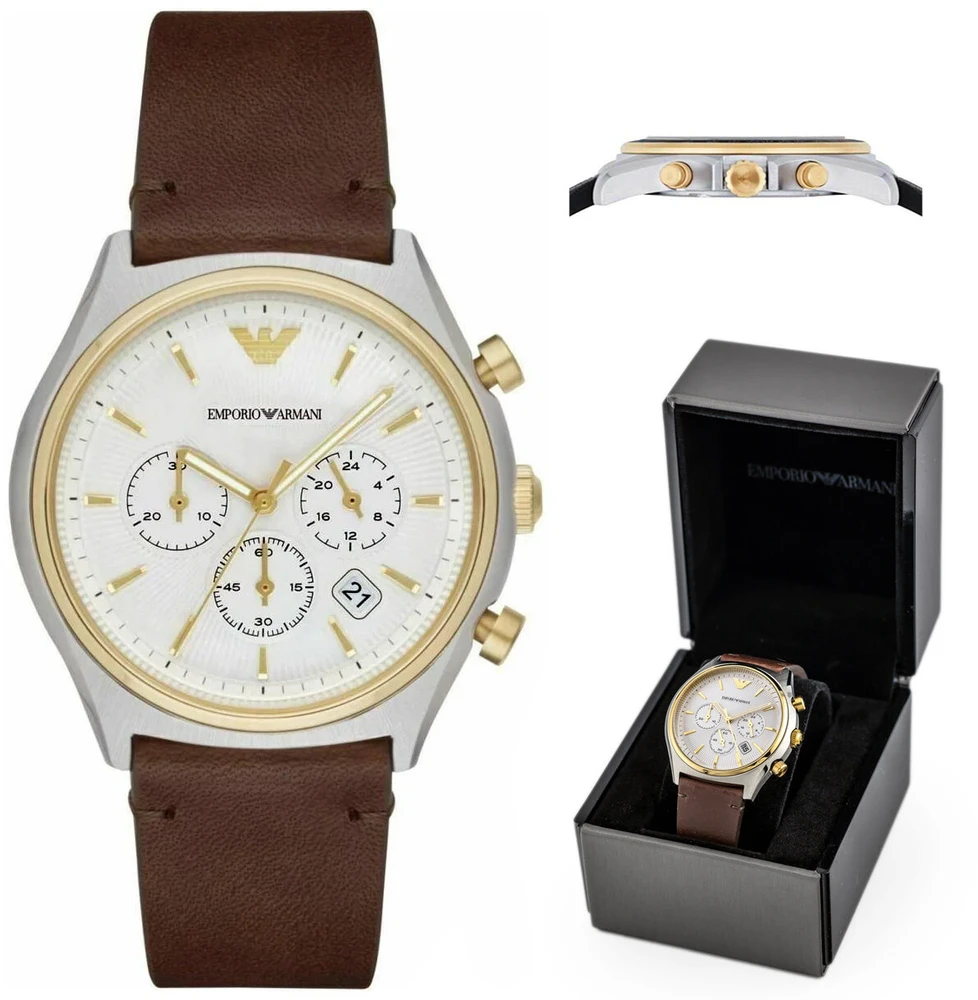 Vyriškas laikrodis EMPORIO ARMANI AR11033 + BOX