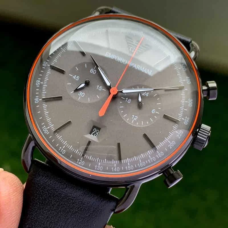 Vyriškas laikrodis EMPORIO ARMANI AR11168 - AVIATOR (zi019d)