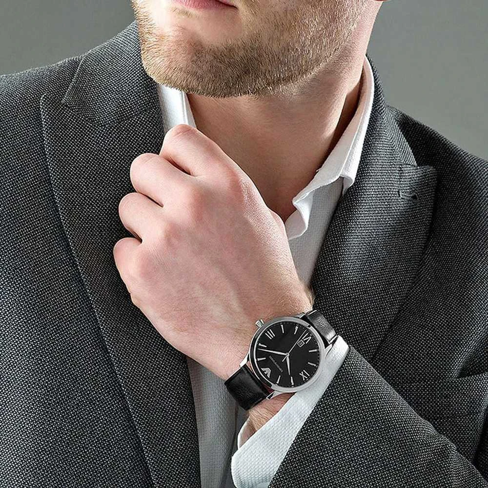Vyriškas laikrodis EMPORIO ARMANI AR11210 - GIOVANNI (zi079b) + BOX
