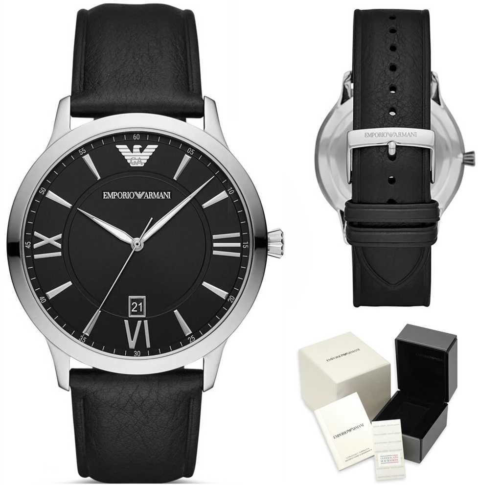 Vyriškas laikrodis EMPORIO ARMANI AR11210 - GIOVANNI (zi079b) + BOX