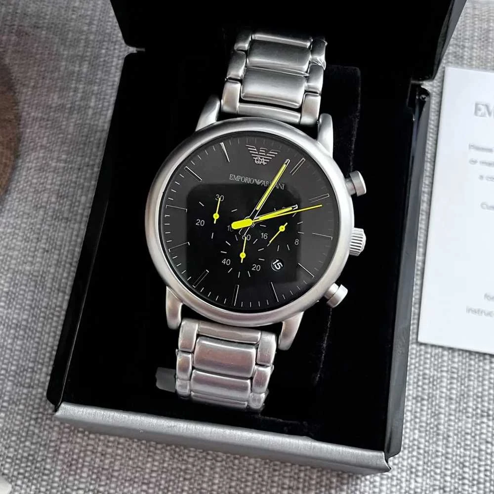 Vyriškas laikrodis EMPORIO ARMANI AR11324 - LUIGI (zi120a)