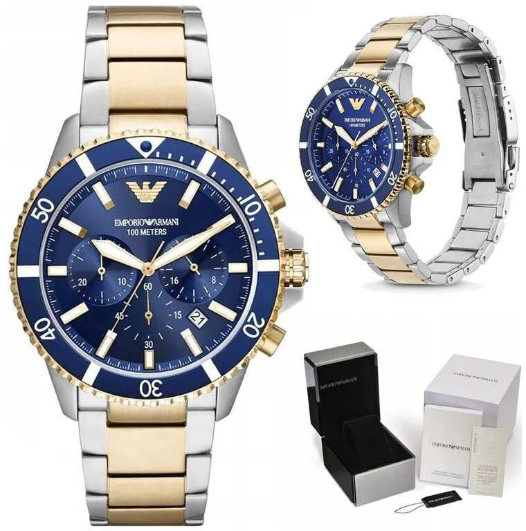 Vyriškas laikrodis EMPORIO ARMANI AR11362 - DIVER (zi027a)