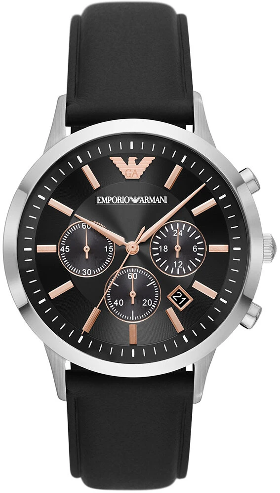 Vyriškas laikrodis EMPORIO ARMANI AR11431 - RENATO CHRONO (zi052c)