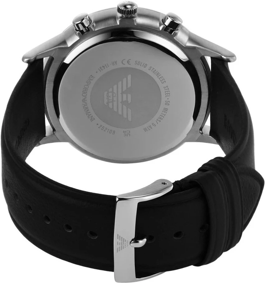 Vyriškas laikrodis EMPORIO ARMANI AR11431 - RENATO CHRONO (zi052c)