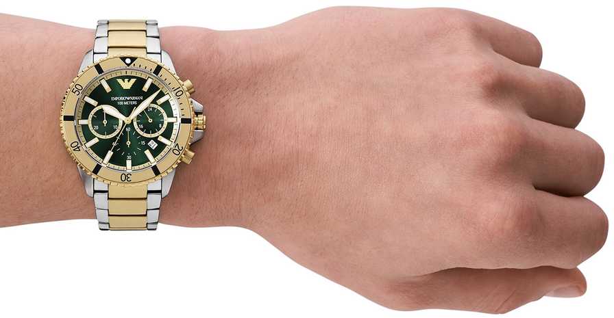 Vyriškas laikrodis EMPORIO ARMANI AR11586 DIVER (zi035e)