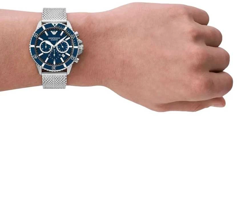 Vyriškas laikrodis EMPORIO ARMANI AR11587 DIVER (zi113a) + BOX