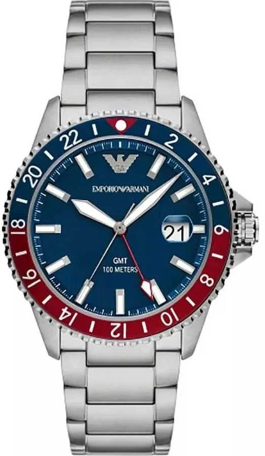 Laikrodis EMPORIO ARMANI MEN'S WATCH AR11590 - Diver GMT (zi112b)