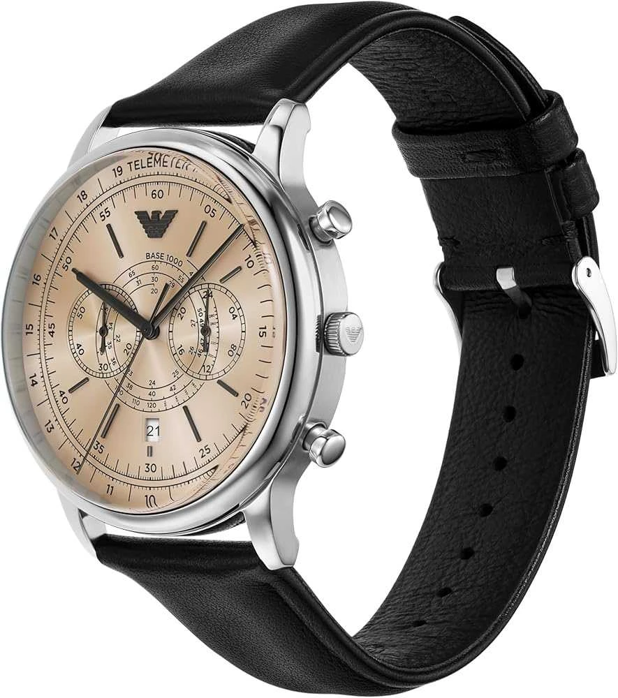 Vyriškas laikrodis EMPORIO ARMANI AR11634 - Minimalist Chronograph+ BOX