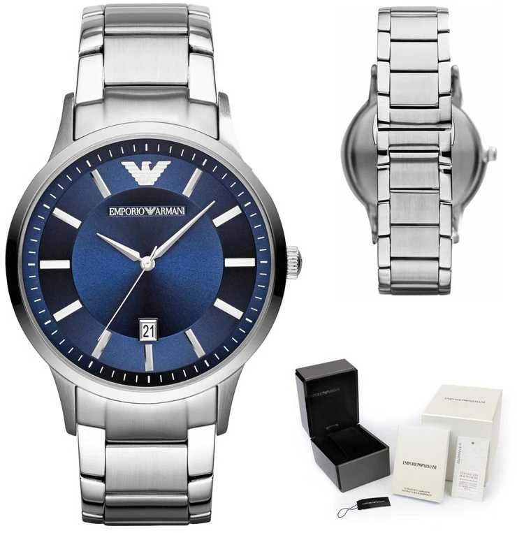 Vyriškas laikrodis EMPORIO ARMANI AR2477 - RENATO (zi001g)