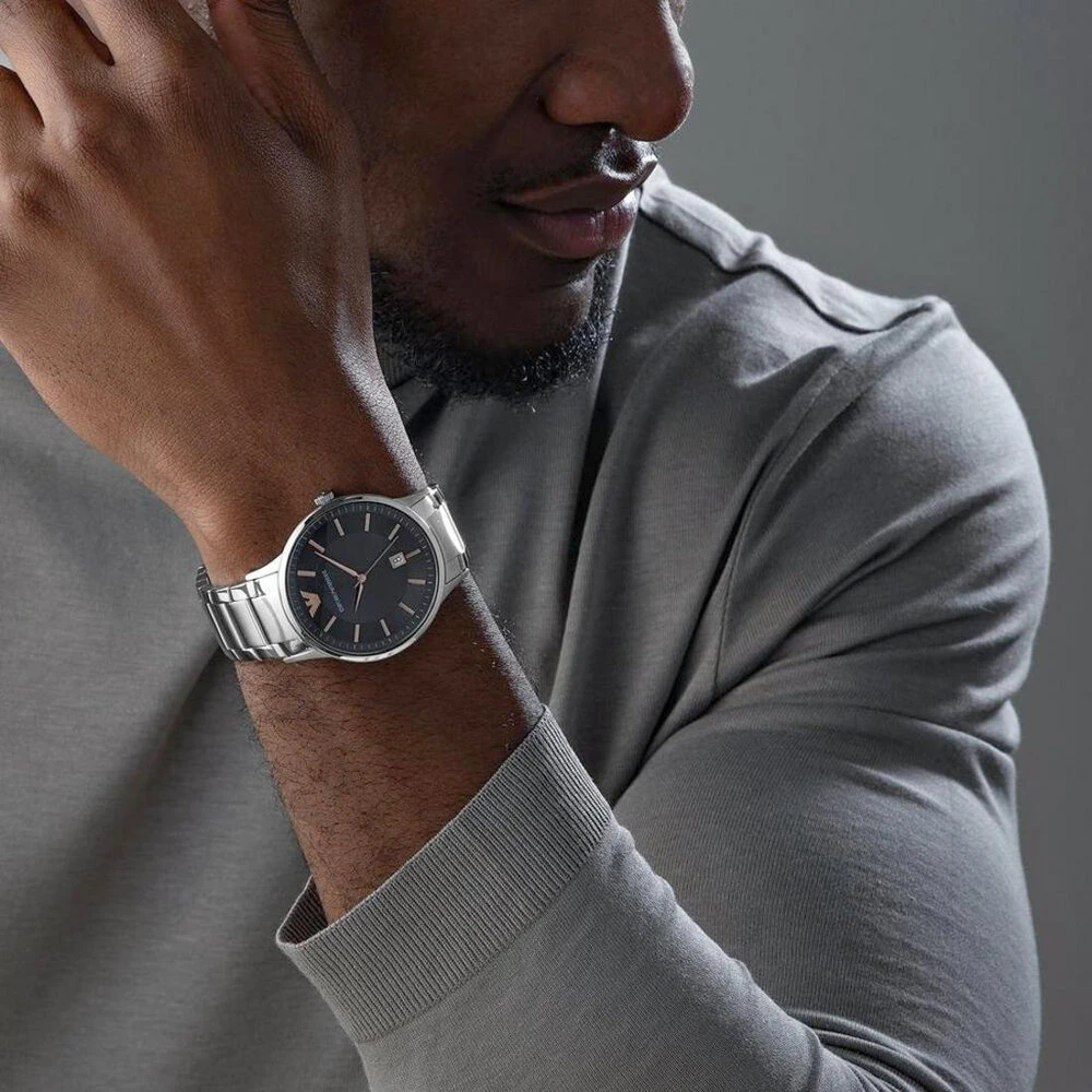 Vyriškas laikrodis EMPORIO ARMANI AR2514 - RENATO (zi001i)