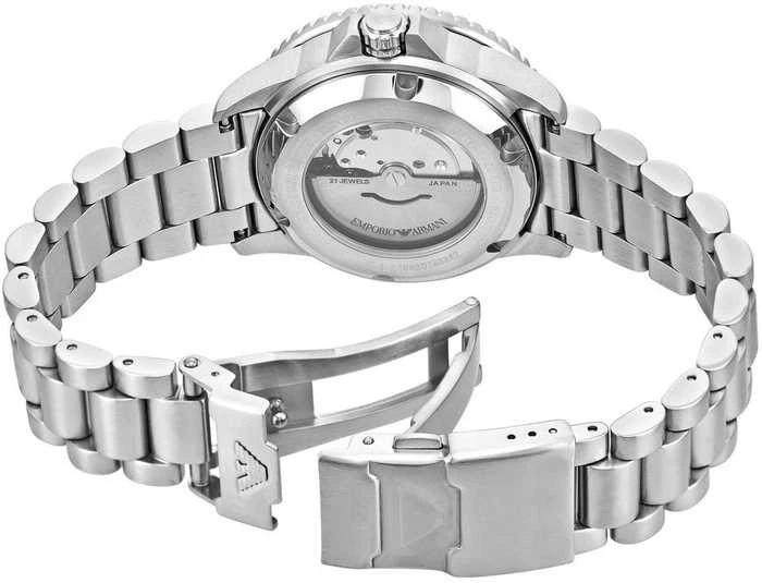 Vyriškas laikrodis EMPORIO ARMANI AR60079 Sea Explorer AUTOMATIC (zi110a) + BOX