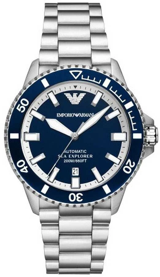 Vyriškas laikrodis EMPORIO ARMANI AR60079 Sea Explorer AUTOMATIC (zi110a) + BOX