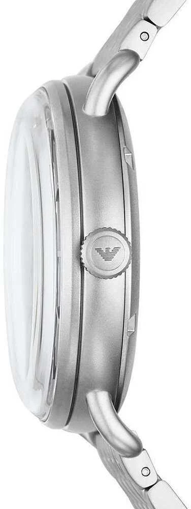 Vyriškas laikrodis EMPORIO ARMANI AVIATOR AUTOMATIC AR60024 + BOX (zi098a)