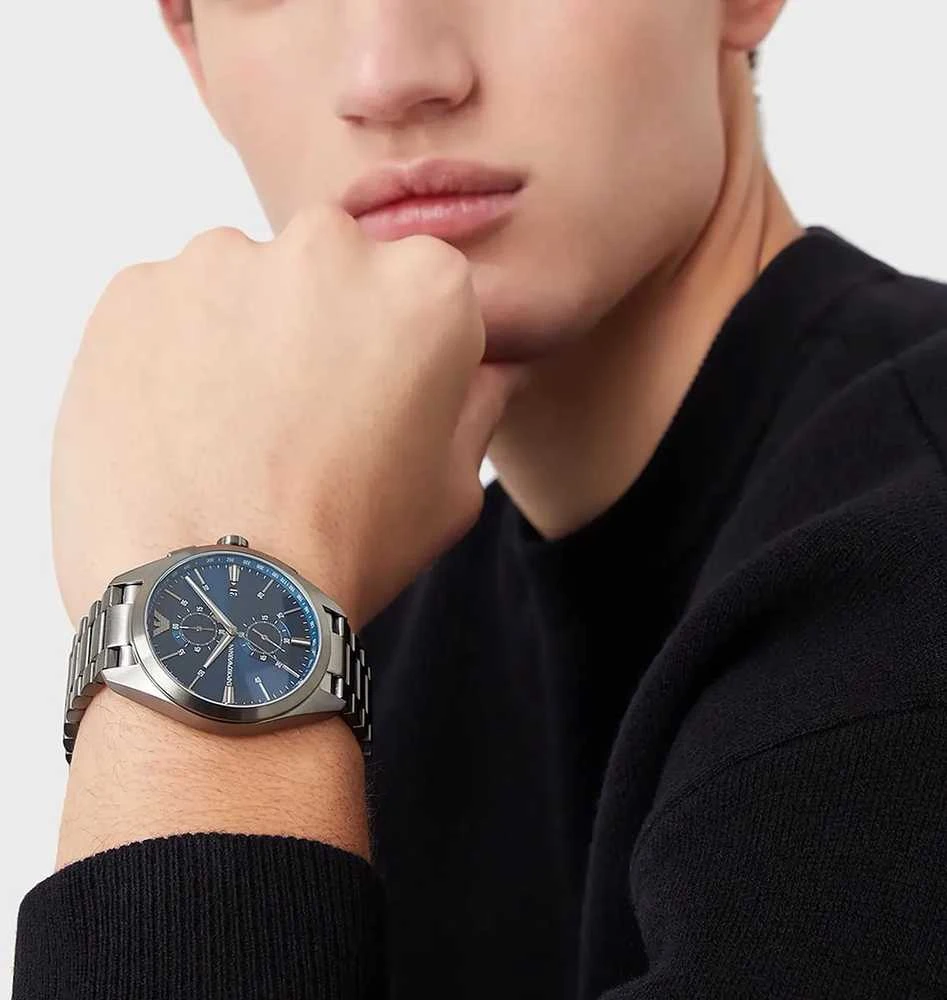 Vyriškas laikrodis EMPORIO ARMANI CLAUDIO AR11481 + BOX