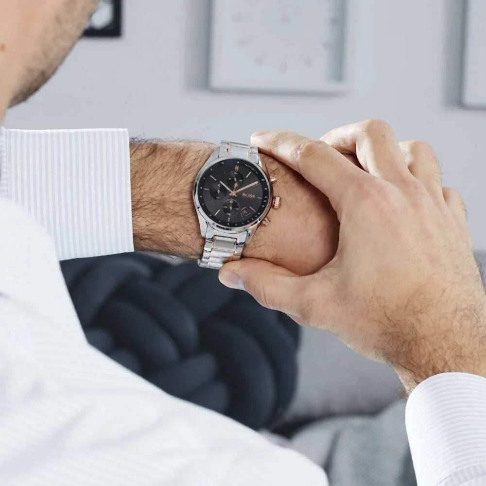 Vyriškas laikrodis HUGO BOSS 1513473 - GRAND PRIX (zh022b)