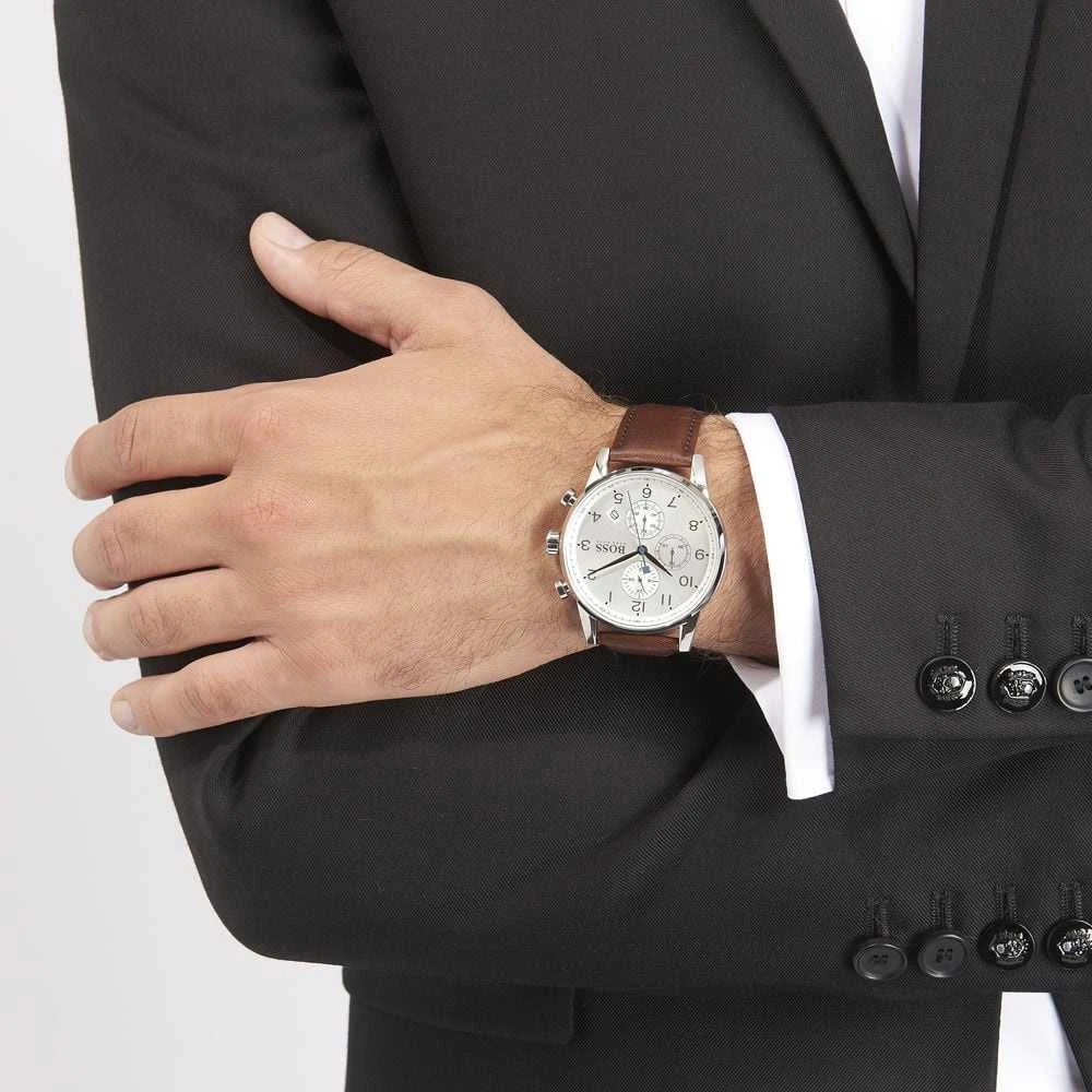 Vyriškas laikrodis HUGO BOSS 1513495 (zh061a) + BOX