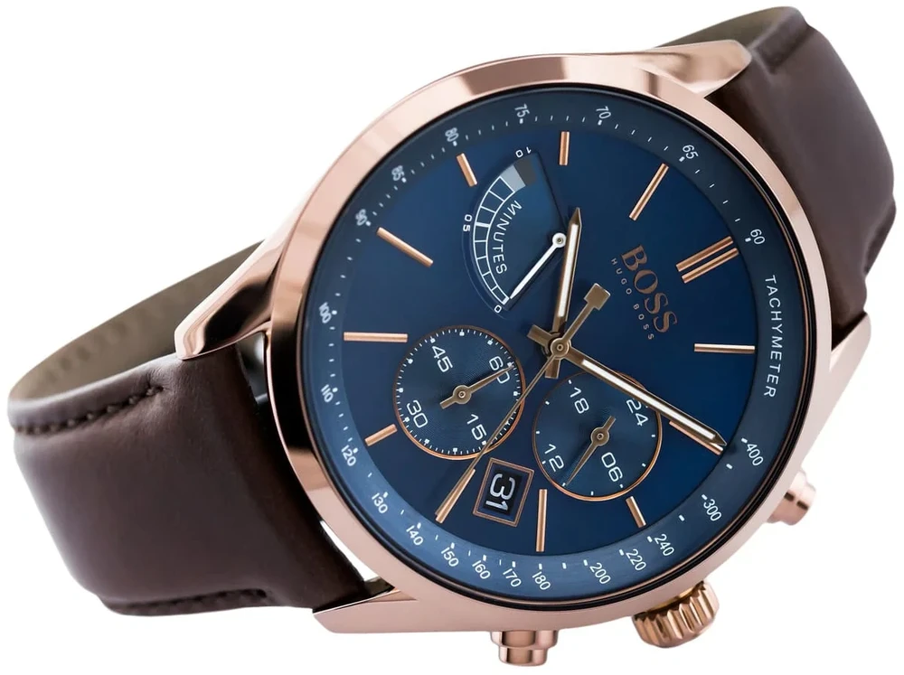 Vyriškas laikrodis HUGO BOSS 1513604 GRAND PRIX (zh047b)