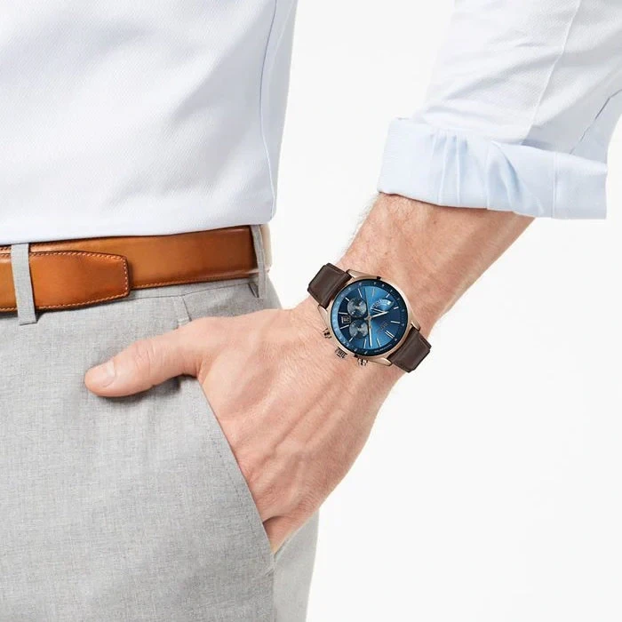 Vyriškas laikrodis HUGO BOSS 1513604 GRAND PRIX (zh047b)