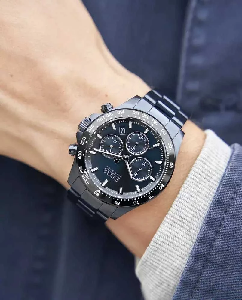 VYRIŠKAS LAIKRODIS HUGO BOSS 1513758 – HERO (zh005a)