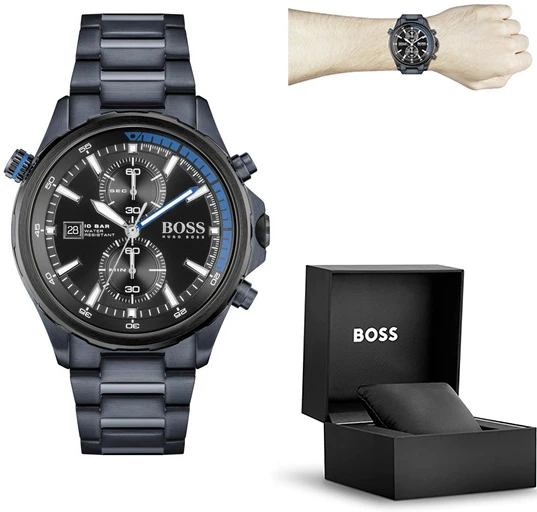 Vyriškas laikrodis HUGO BOSS 1513824 GLOBETROTTER (zh072b)
