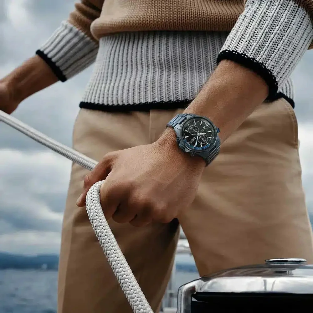Vyriškas laikrodis HUGO BOSS 1513824 GLOBETROTTER (zh072b)