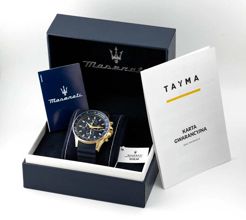 MASERATI VYRŲ LAIKRODIS R8871640004 - SFIDA (zs002a)